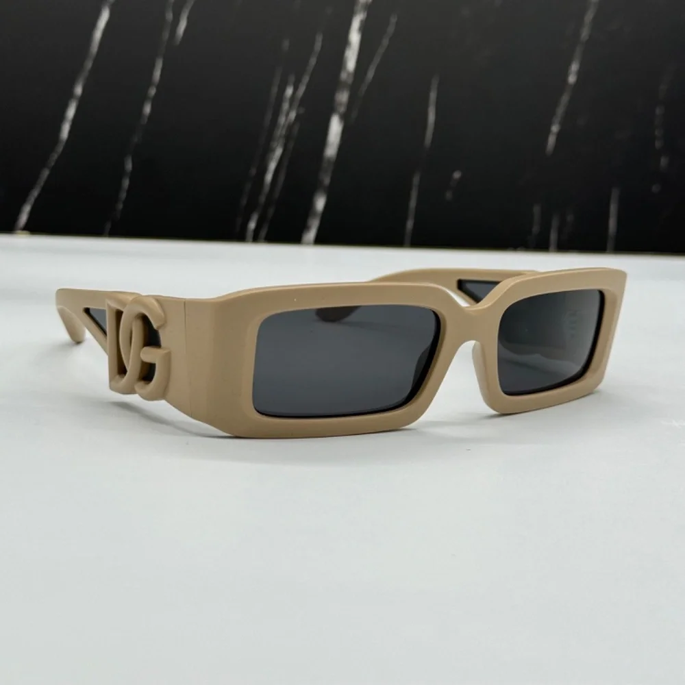 NEW DG6197 3292/87 DOLCE&GABBANA BEIGE GREY UNISEX SUNGLASSES D&G DG 6197 329287